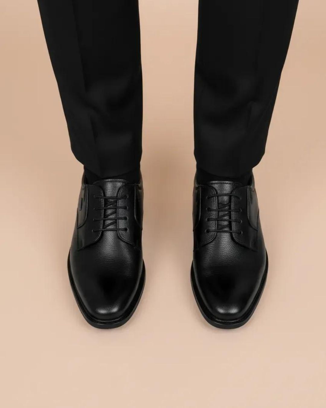 Black Formal Derby Shoes