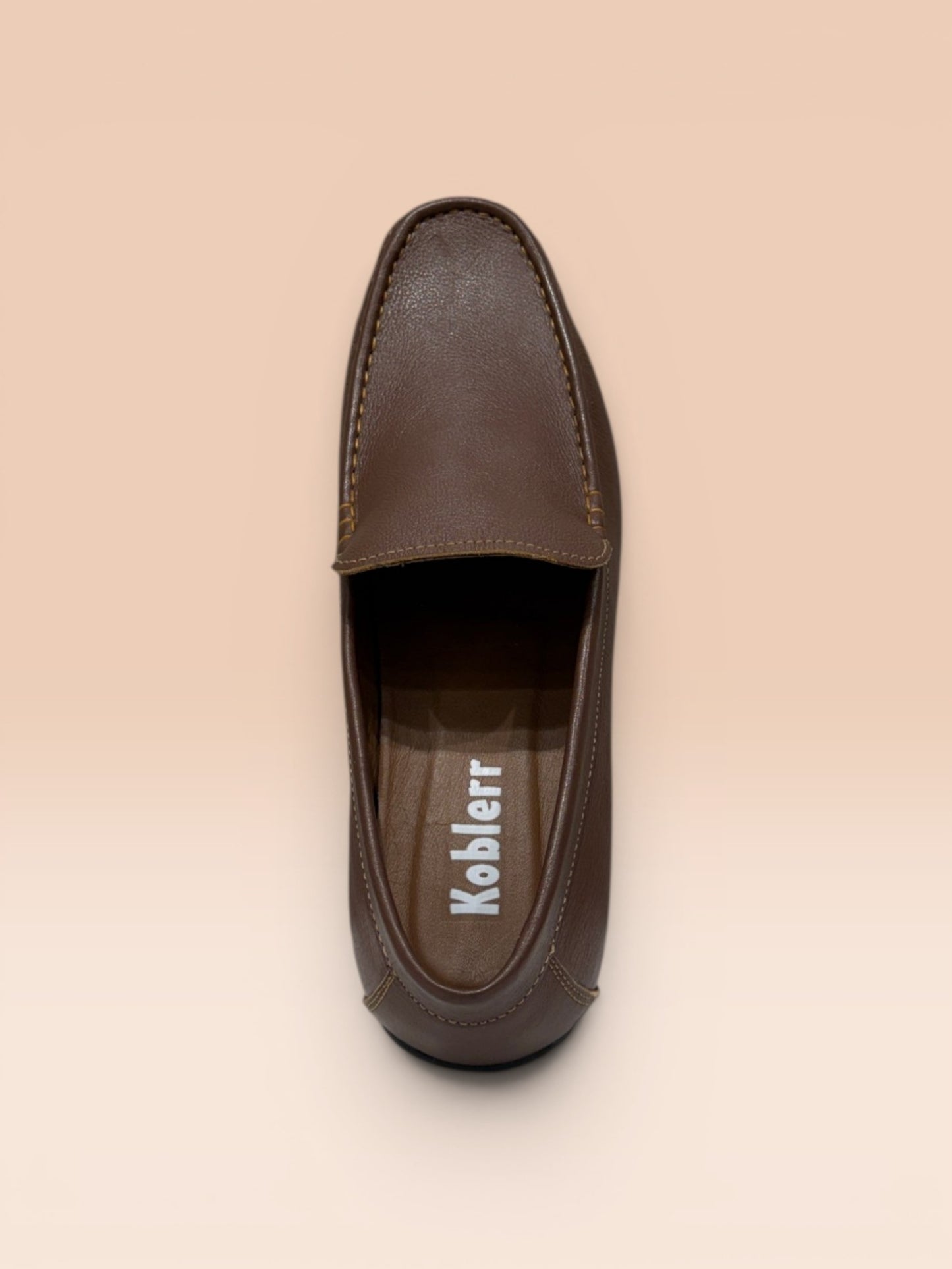 Brown Slip-On Loafers