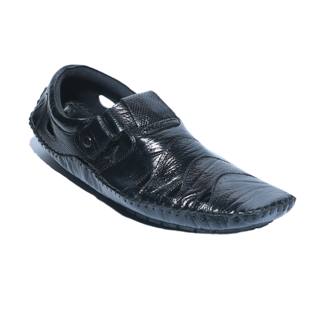 Men Black Kundra Shoes