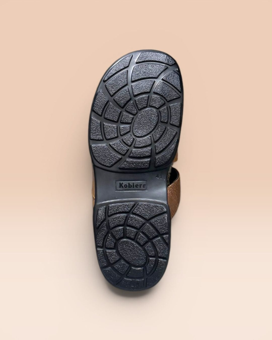 Tan Comfort Leather Sandals