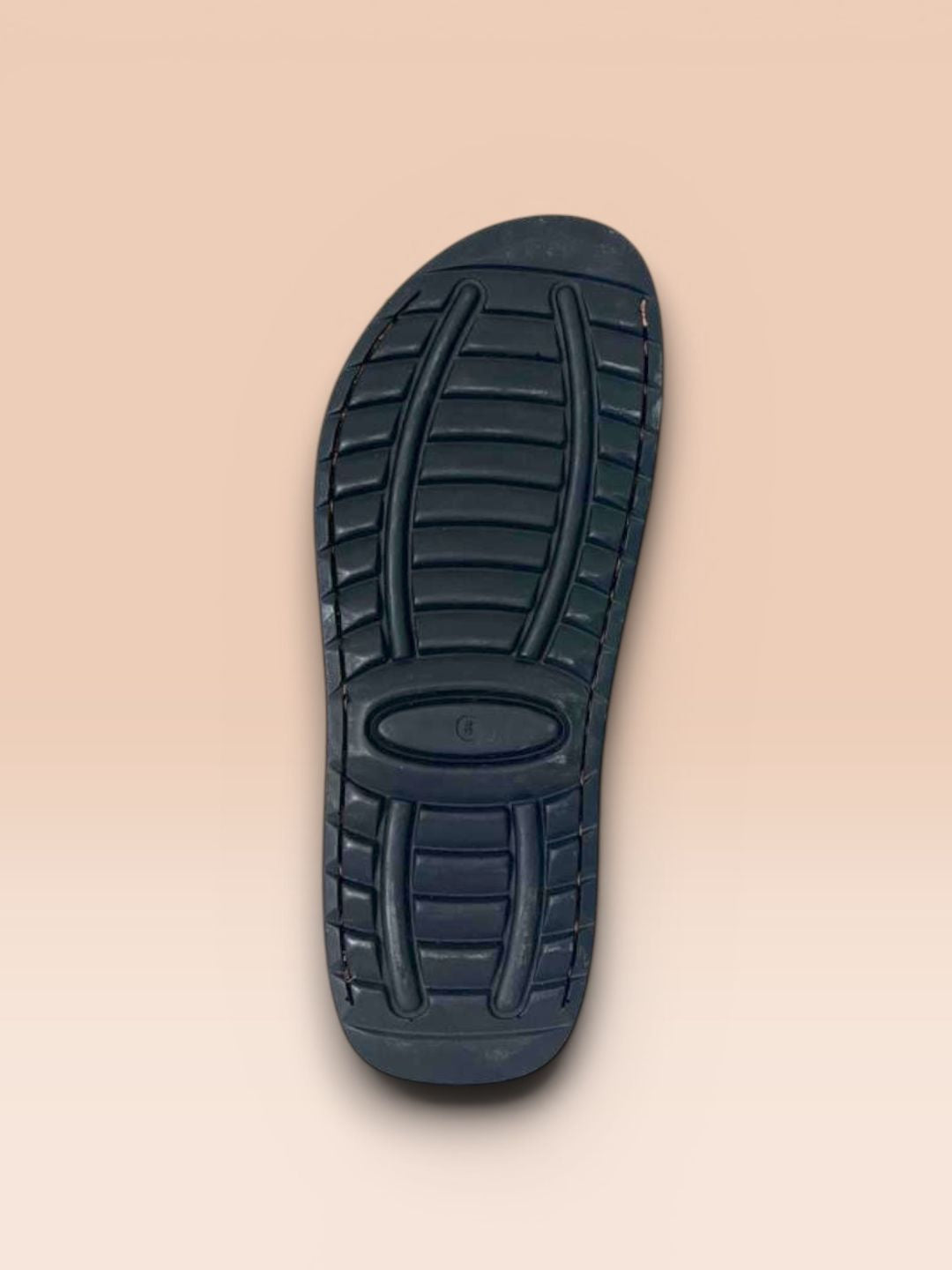 Tan T-strap Buckle Sandals