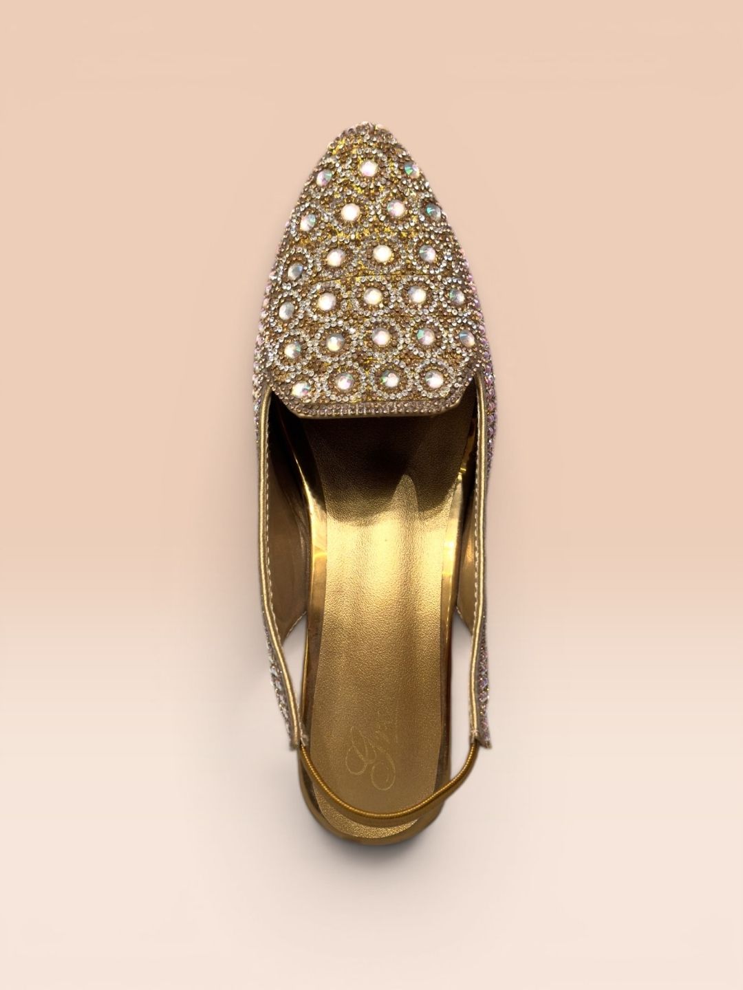Copper Pointed block heel