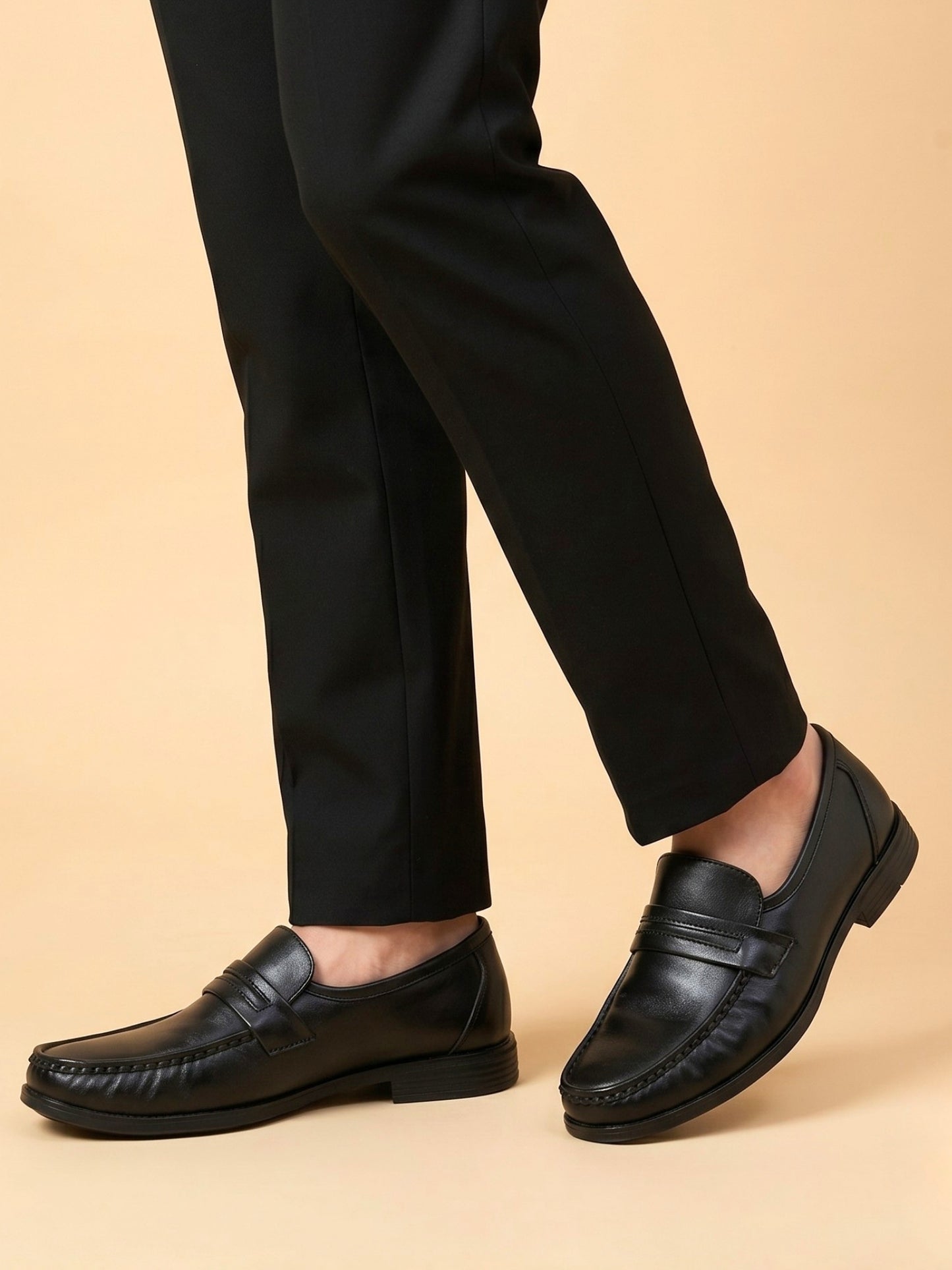 Black Penny Loafers