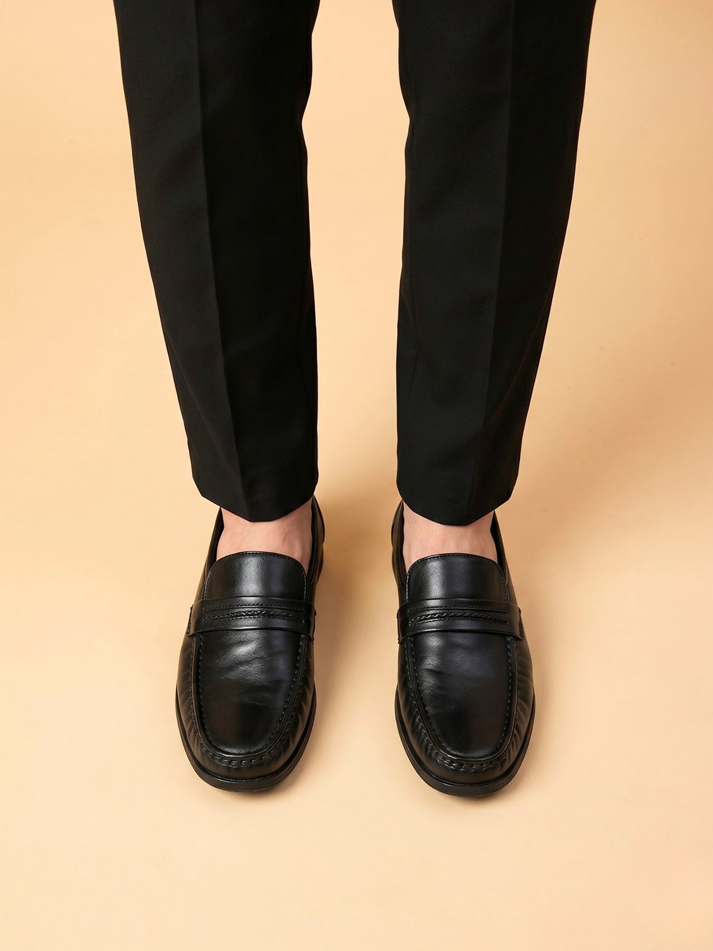 Black Penny Loafers