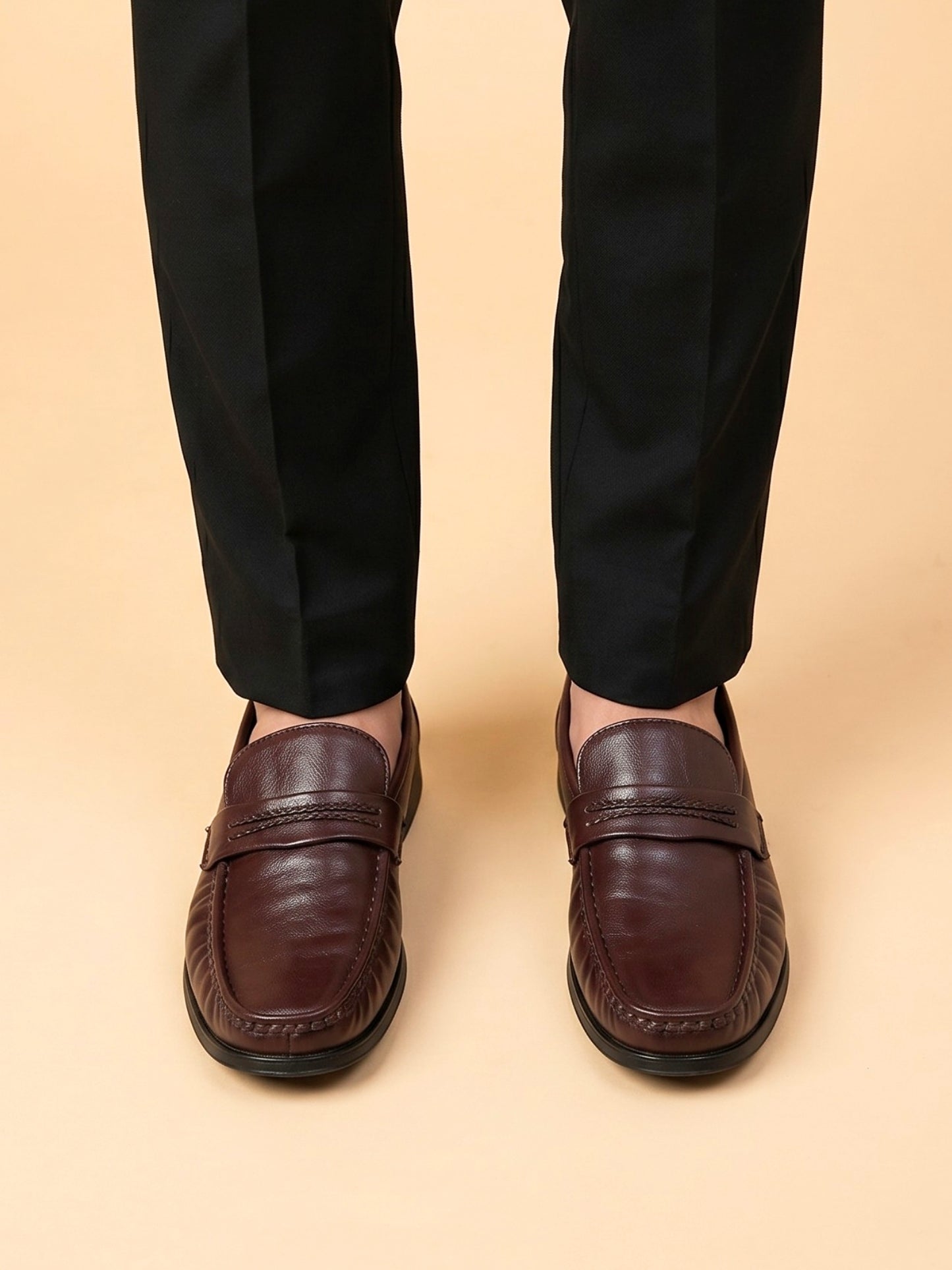 Cherry Penny Loafers