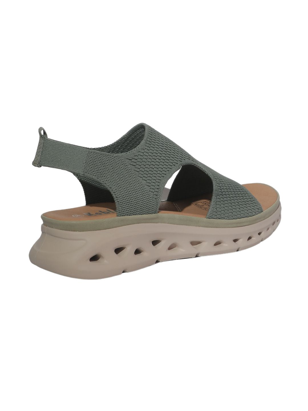 Green Casual Comfy Sandals