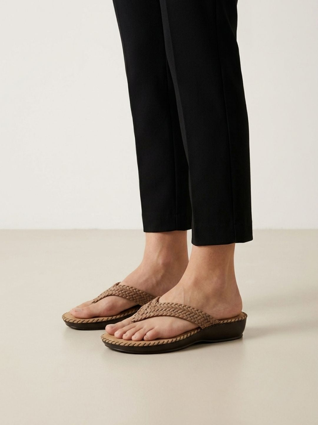 Beige Casual Sandals