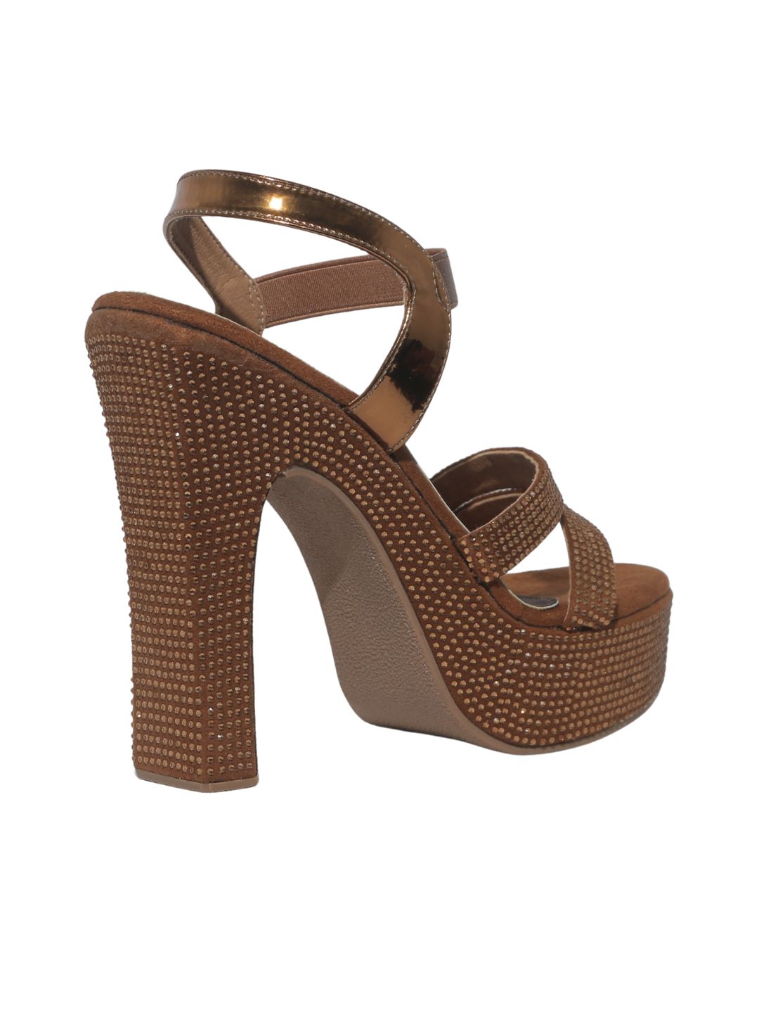 Chunky Block Heeled Sandals