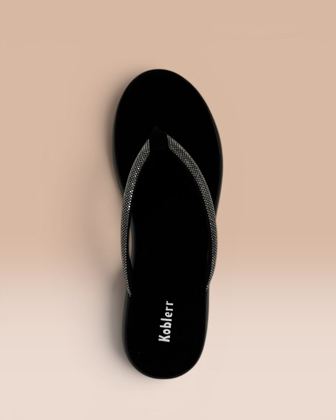 Black Casual Wedge Sandals
