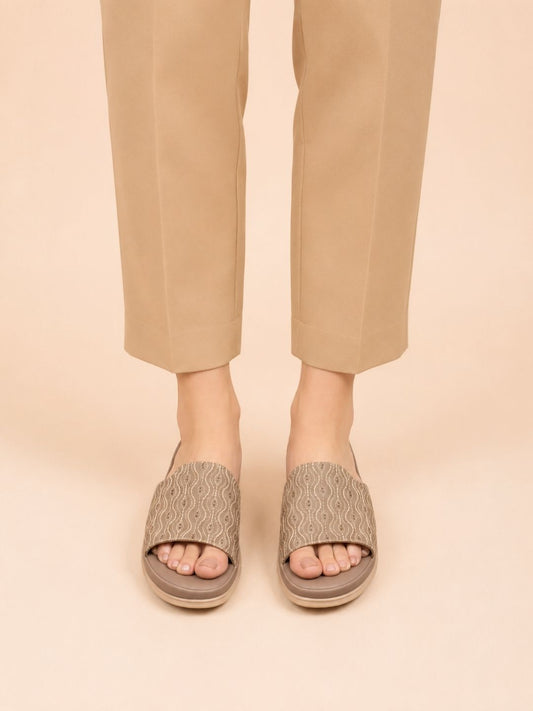 Brown Comfy Soft Sandals