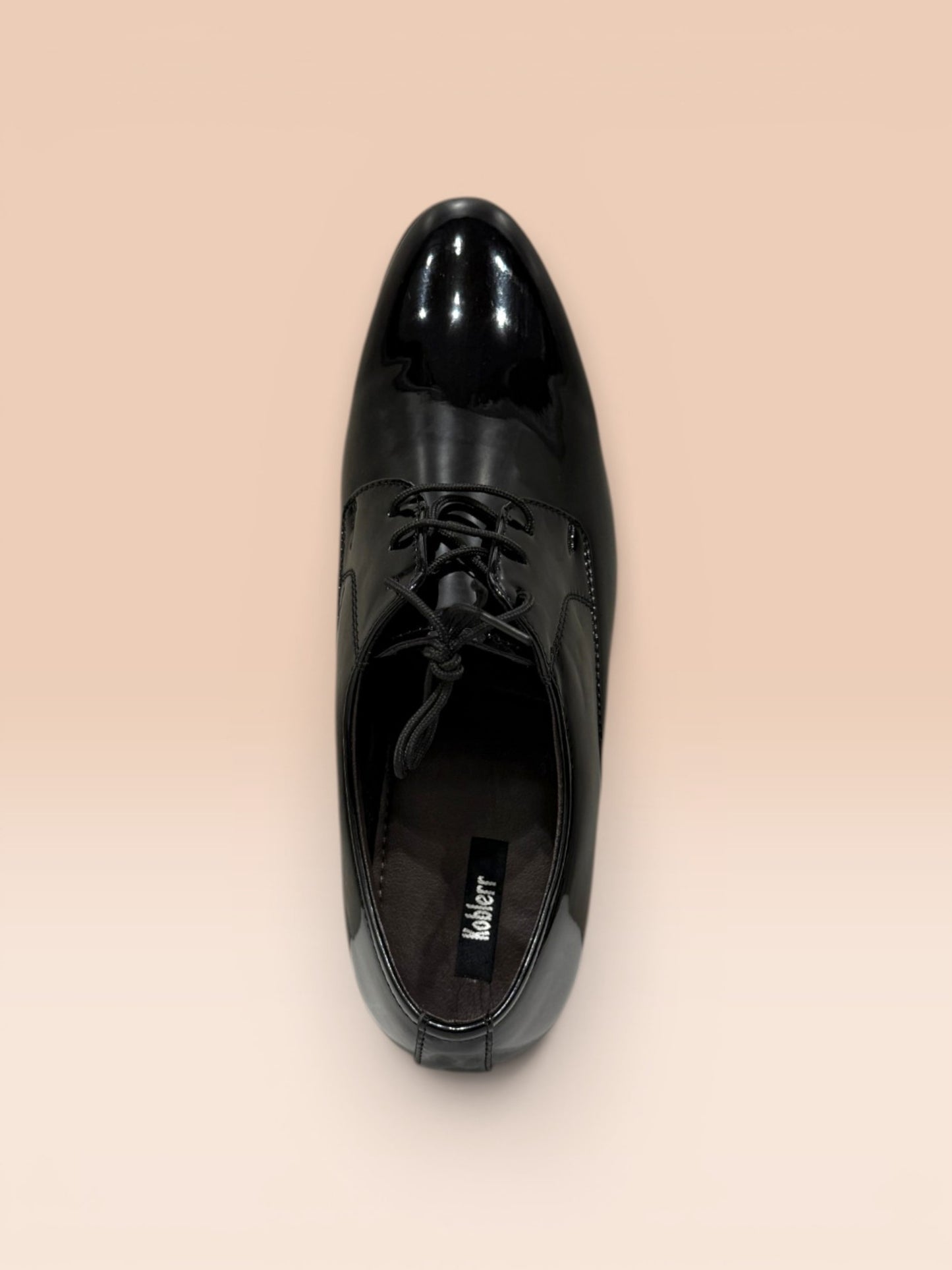 Black Ethnic Lace Up Shoes