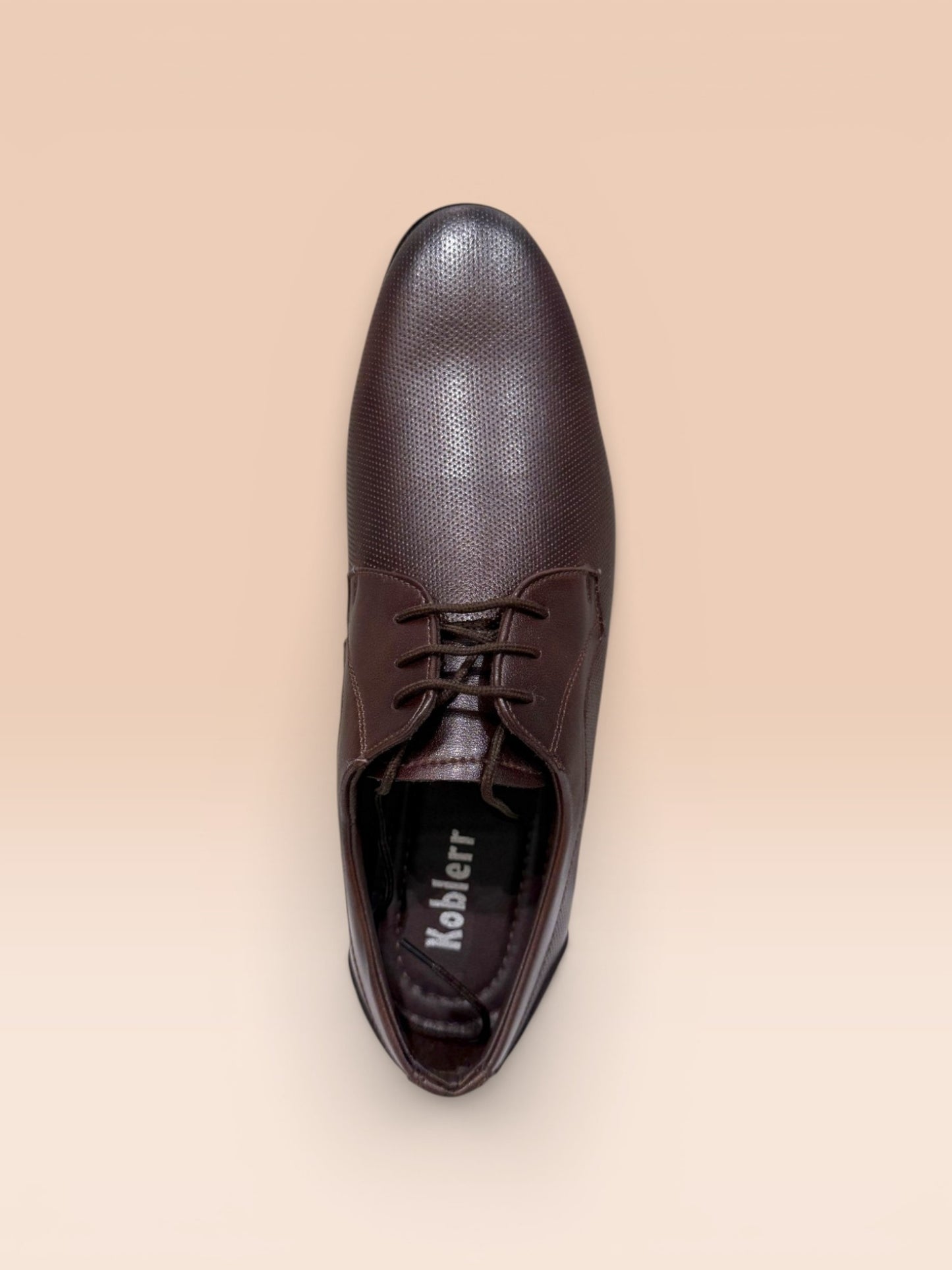 Brown Formal Derby Shoes