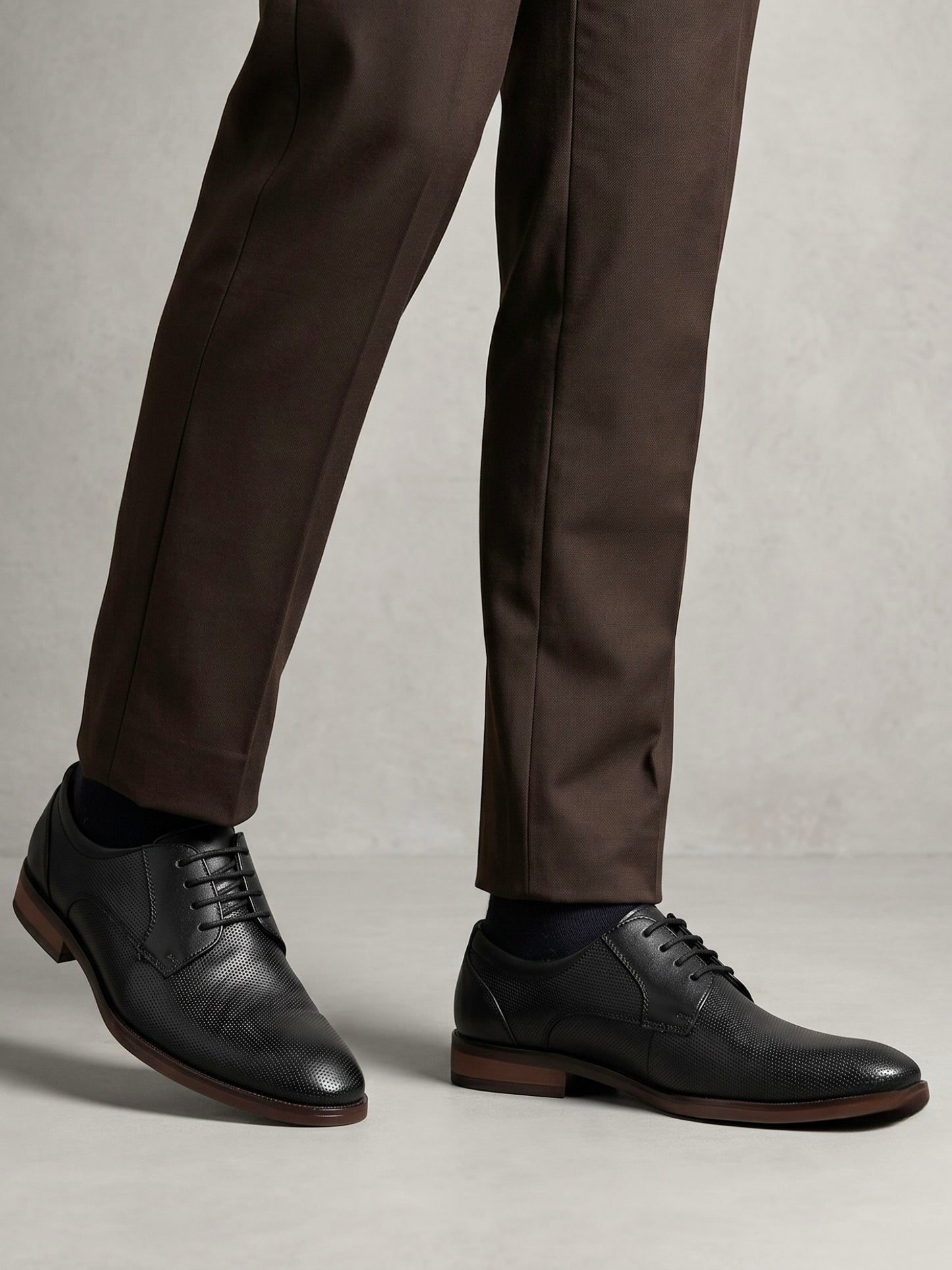 Black Formal Derby Shoes