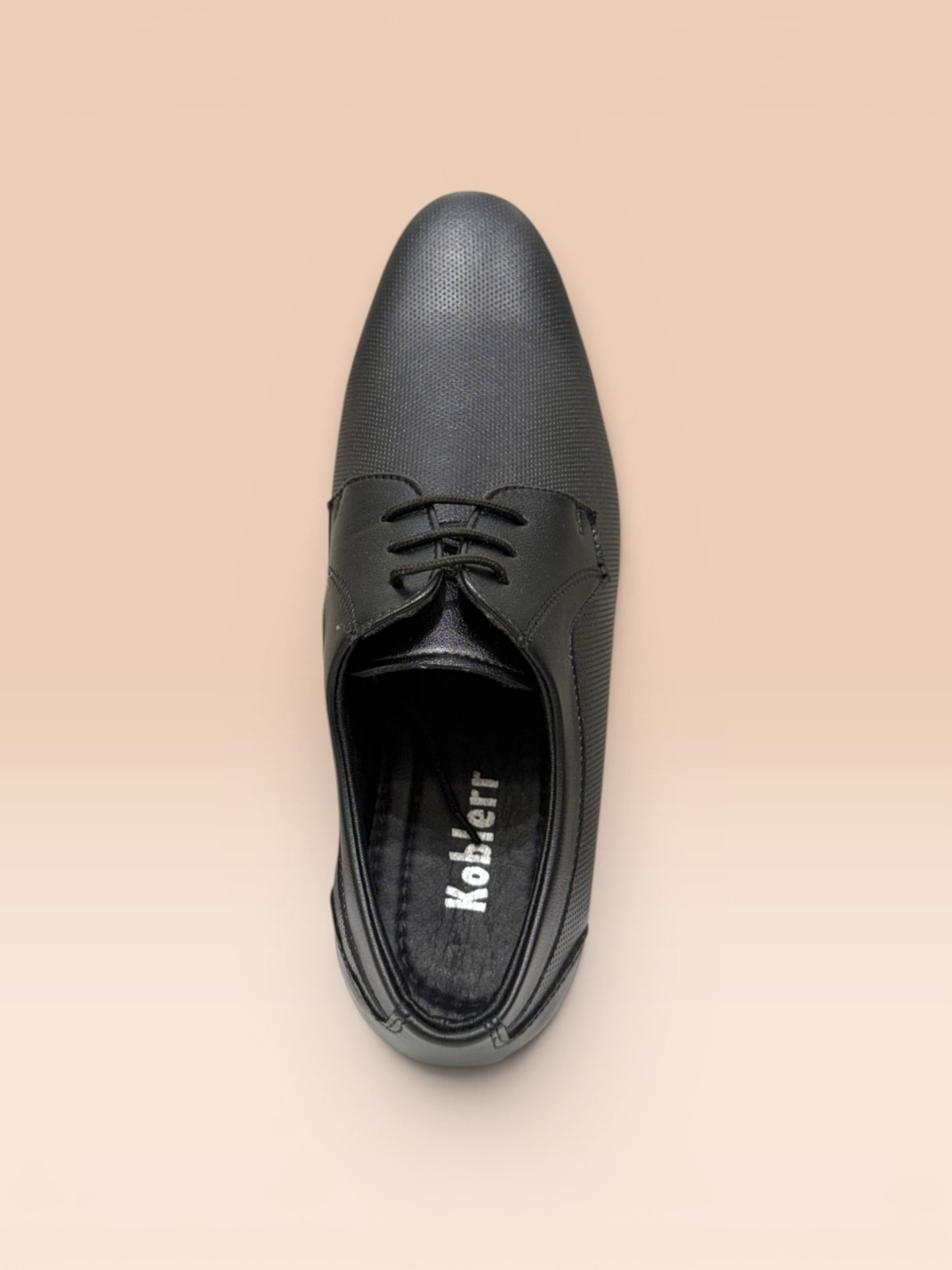Black Formal Derby Shoes
