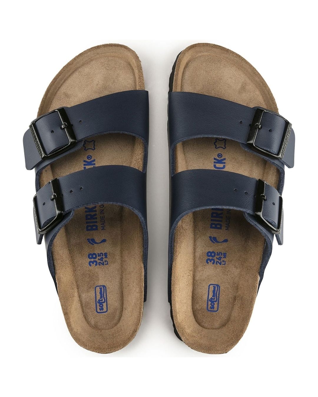 Arizona Birko-Flor Navy Unisex Sandals