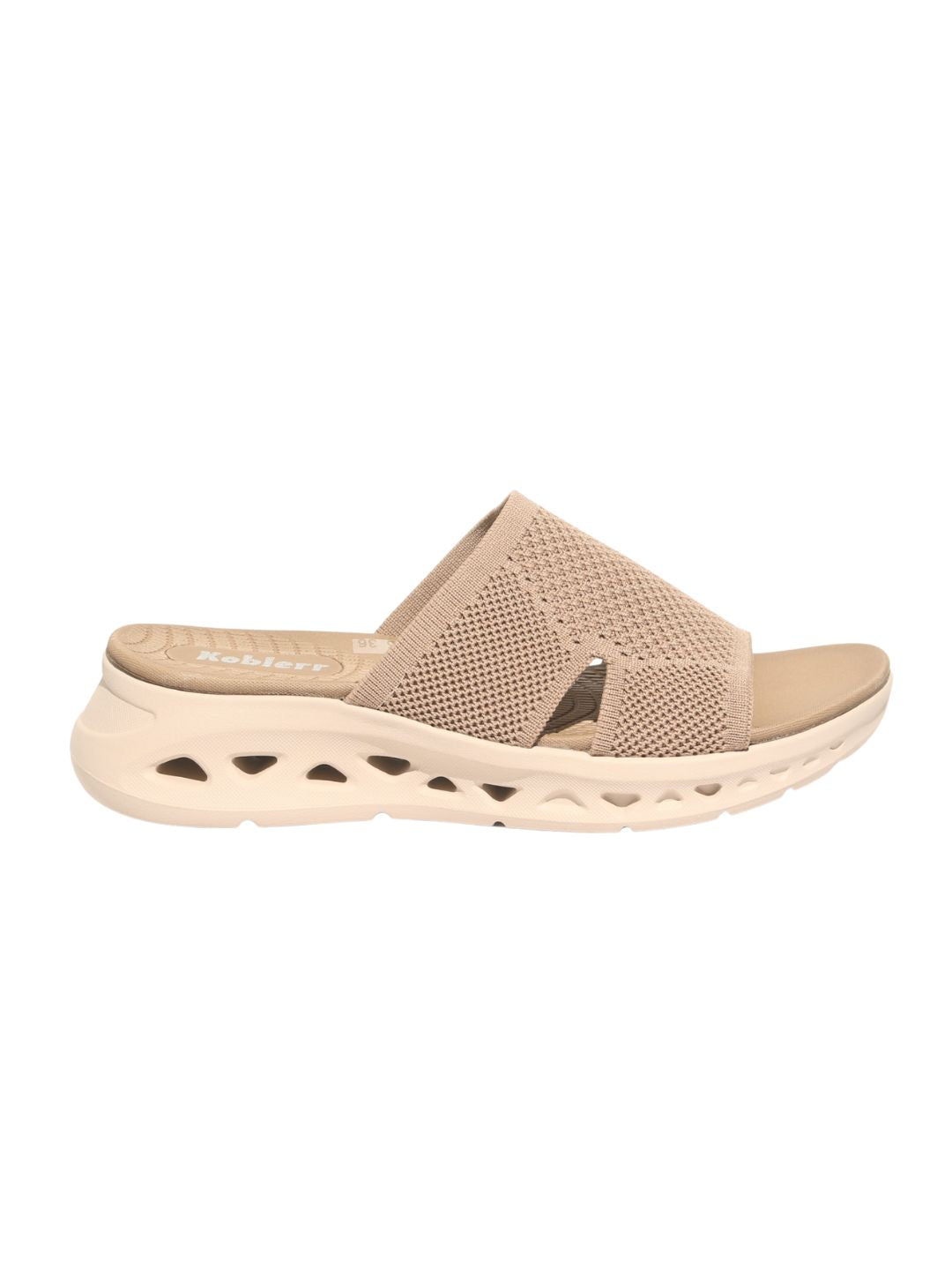 Beige Comfy Slides