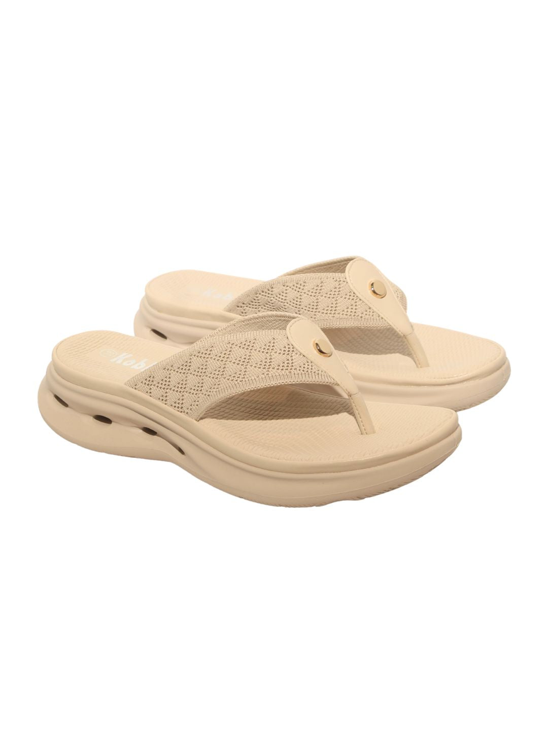 beige Thong Comfy FlipFlops