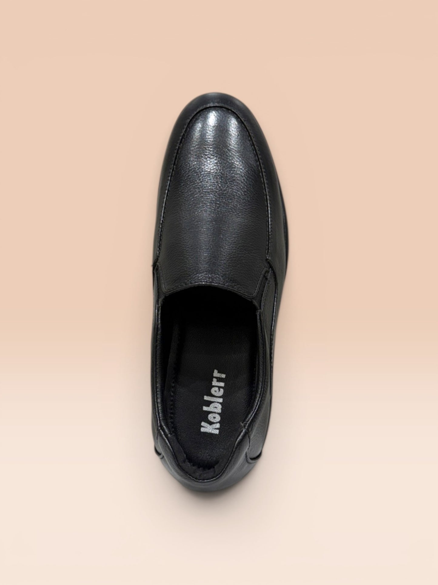 Black Ethnic Slip-On Shoes