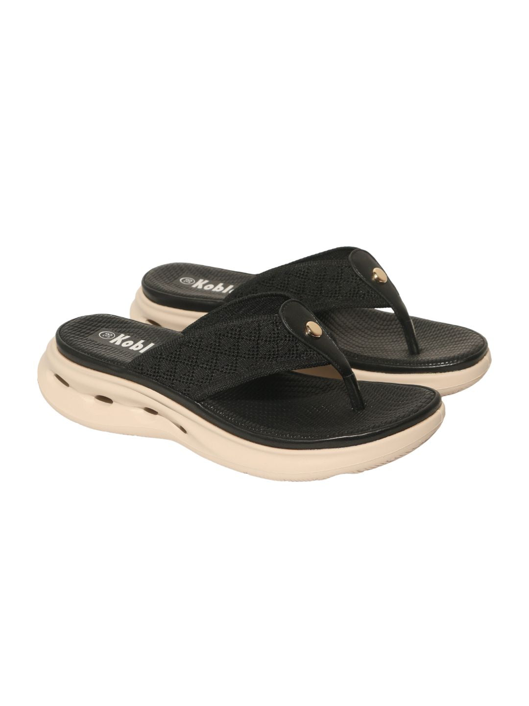 Black Thong Comfy FlipFlops