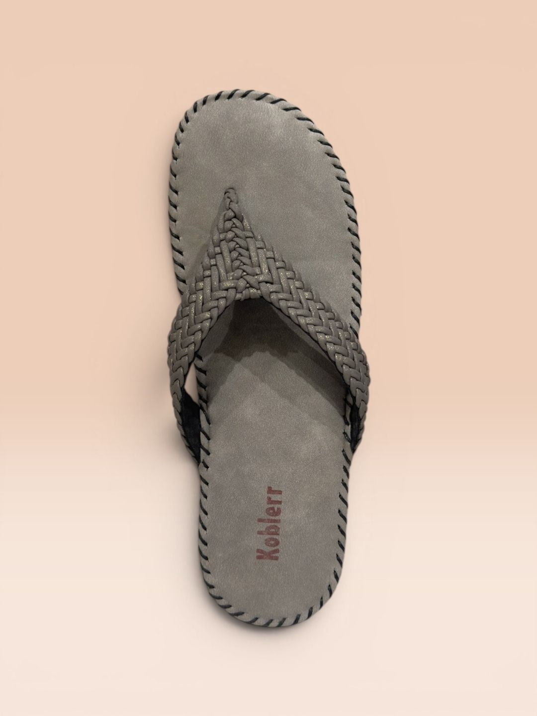 Gray Casual Sandals