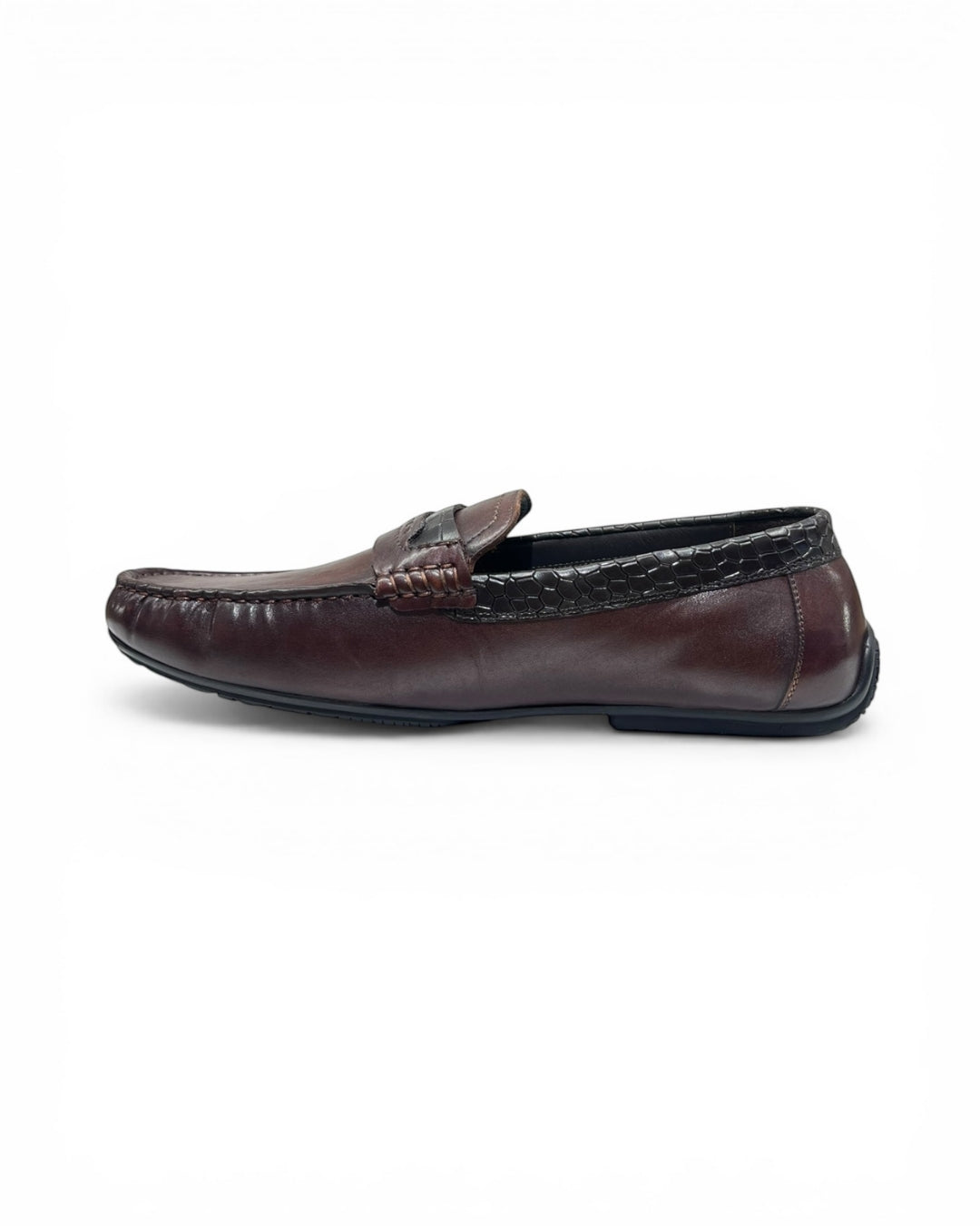 Brown Men Slip-On Loafers