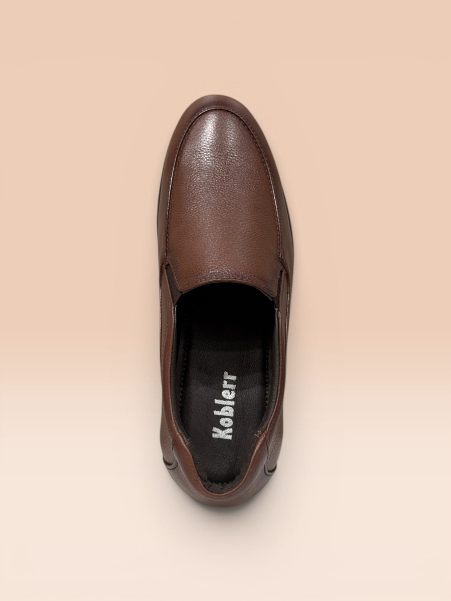 Tan Ethnic Slip-On Shoes