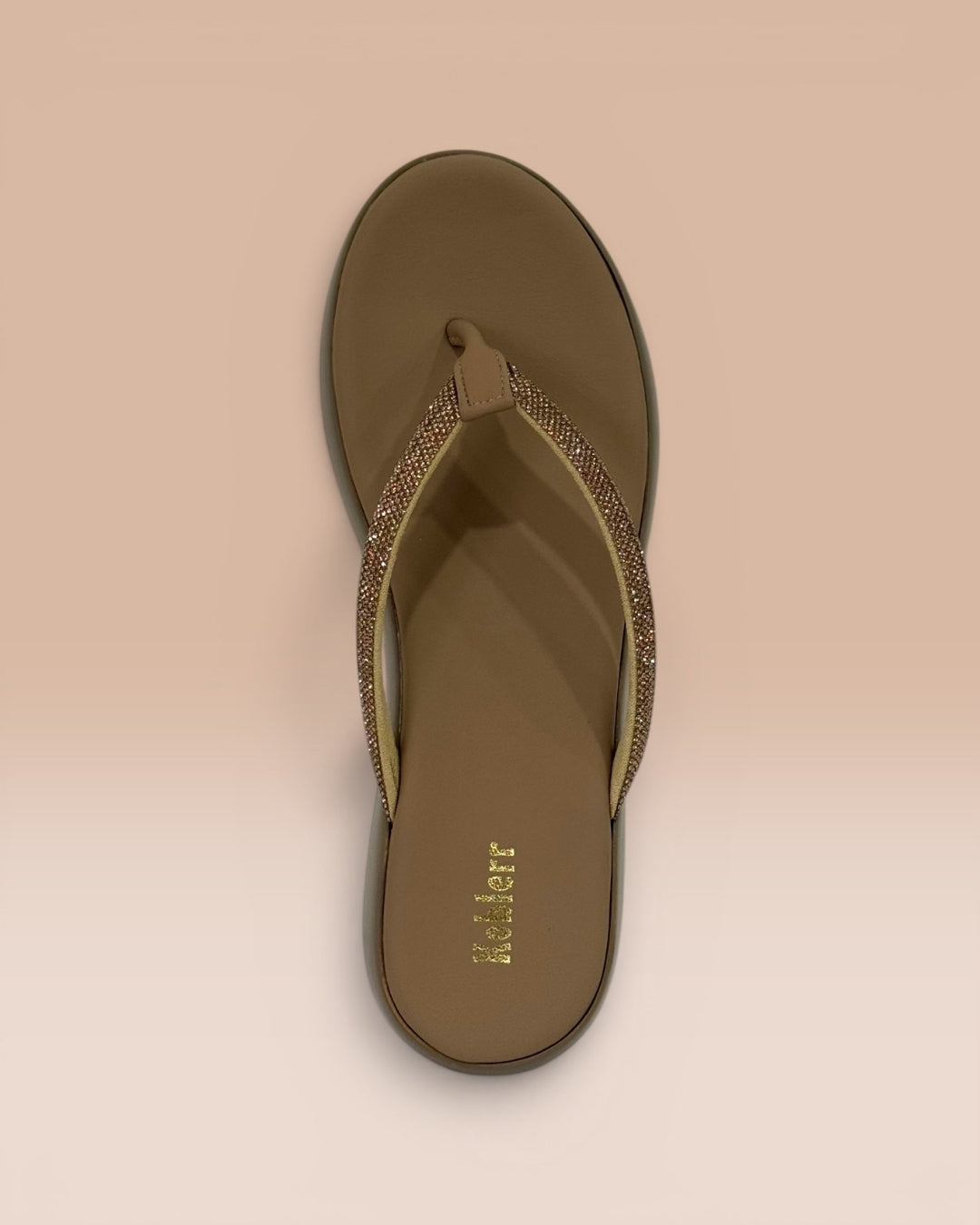 Gold Casual Wedge Sandals