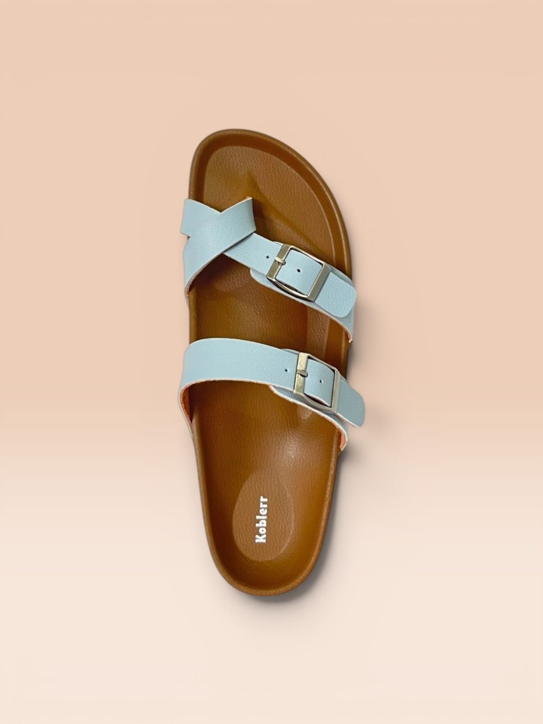 Blue Toe-ring Sandals