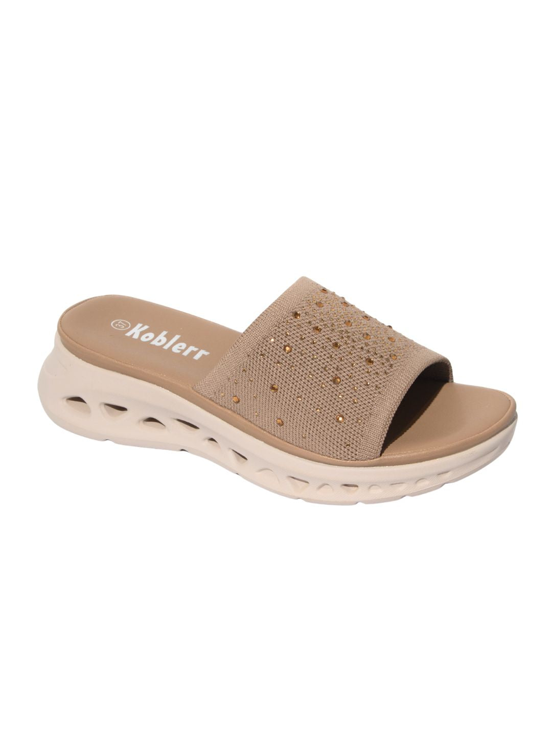 Beige Comfy Slides
