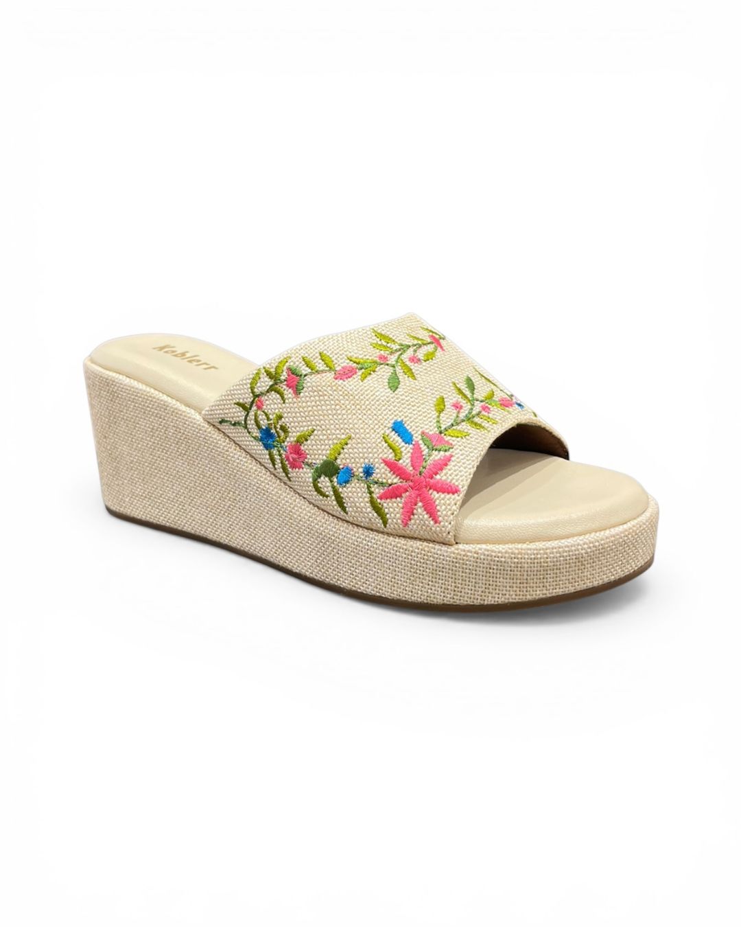 Women wedge Sandals in Beige