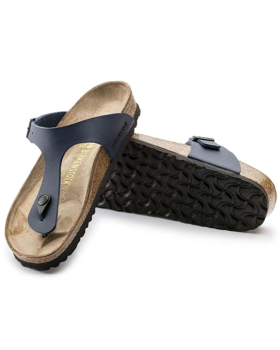 Gizeh Birko-Flor Navy Unisex Sandals