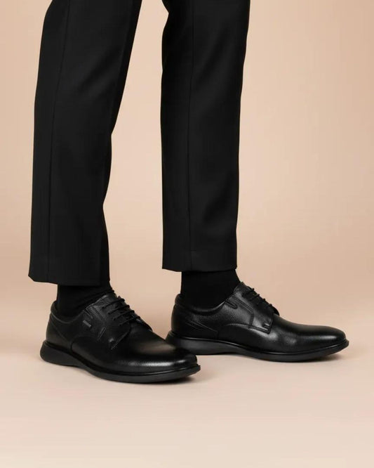 Black Formal Derby Shoes