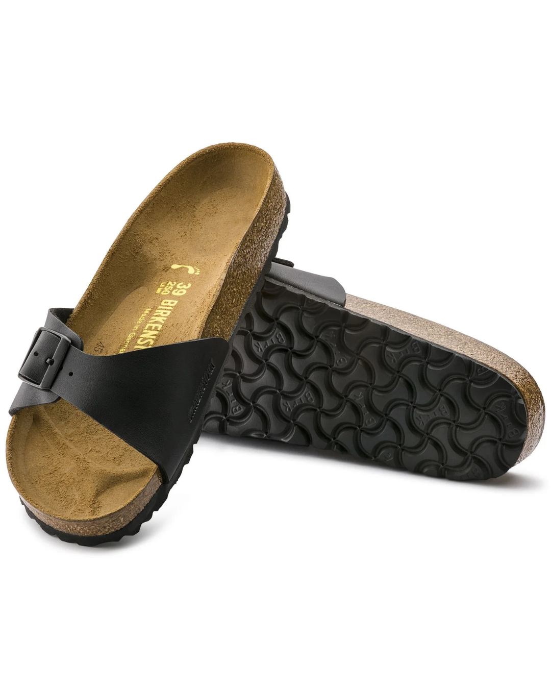 Madrid Birko-Flor Black Women Sandals