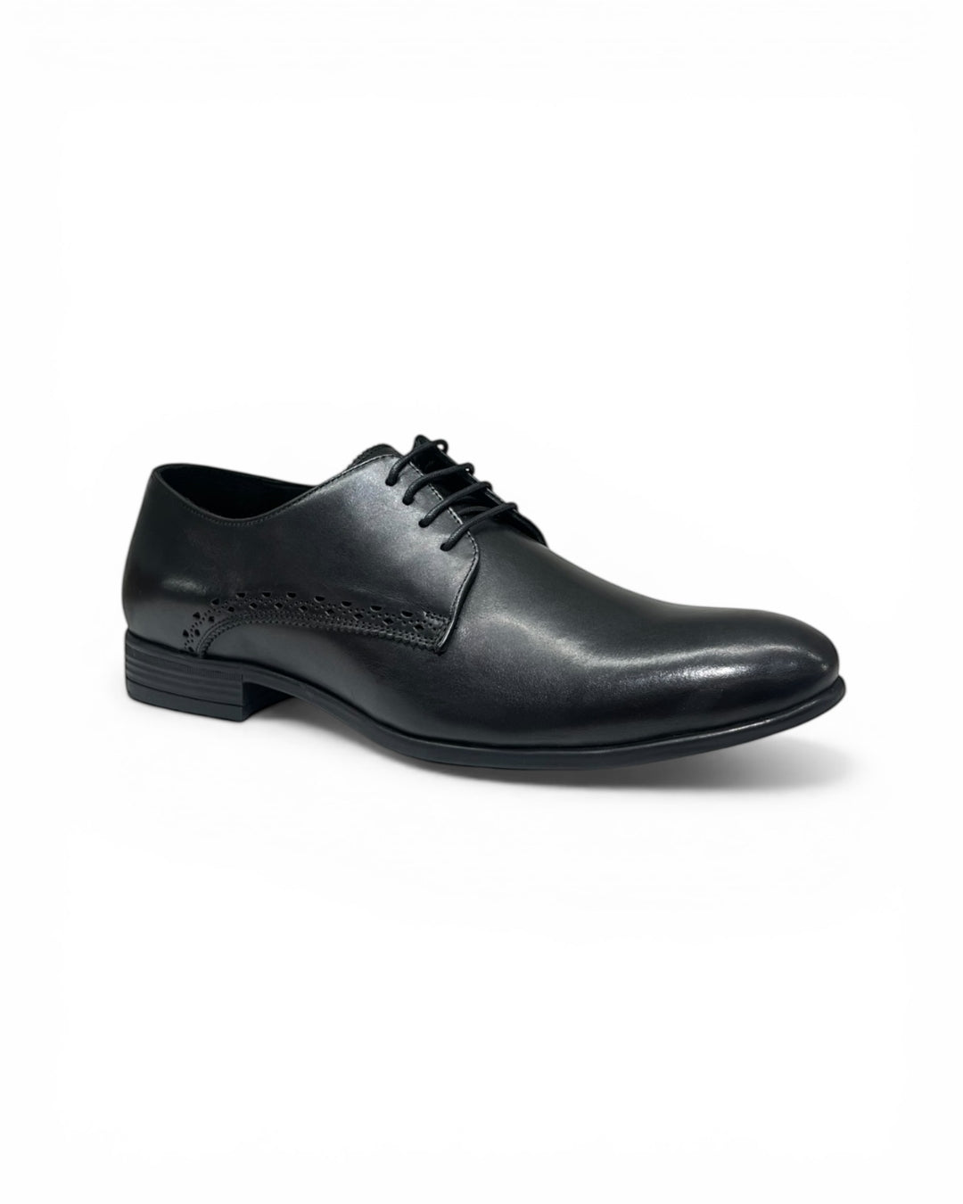 Black Leather Formal Derbys