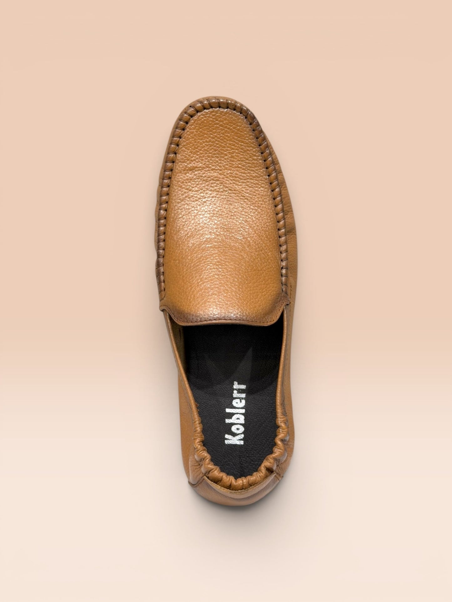 Tan Formal Driving Loafers