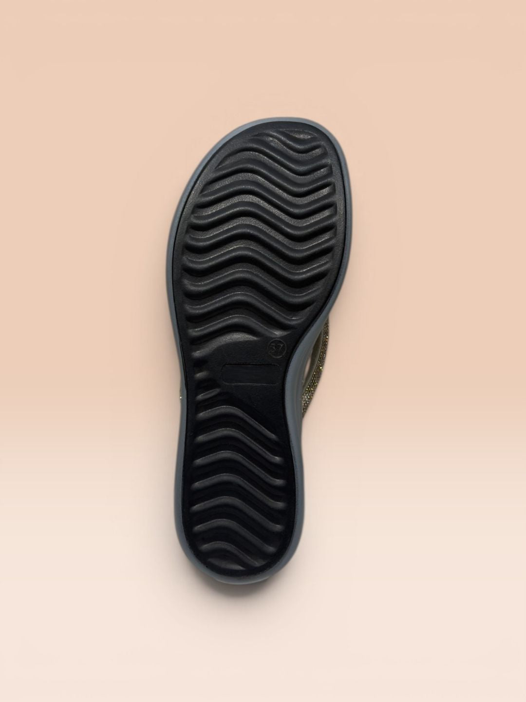 Grey Slip-on sandals