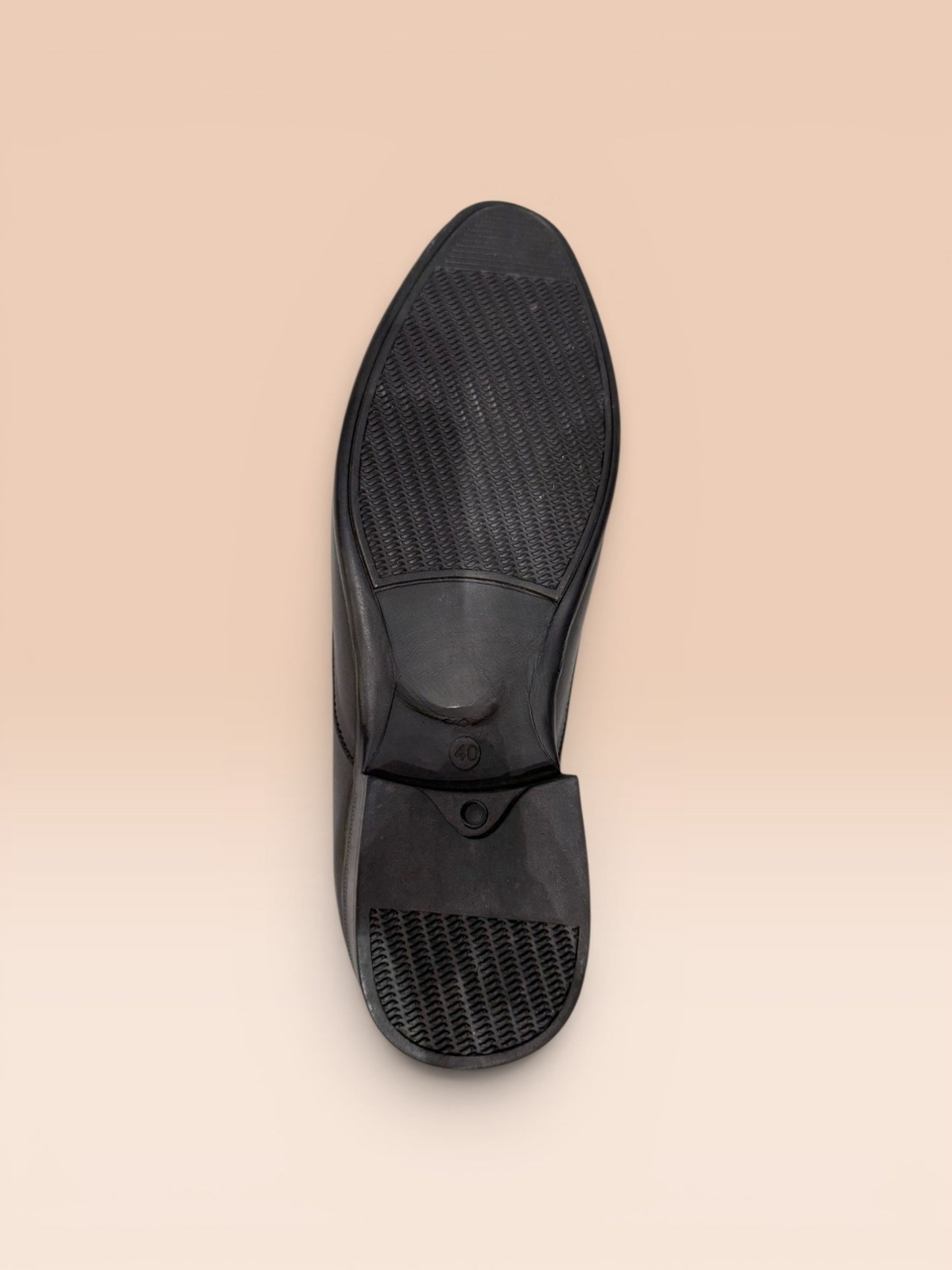 Black Casual Slip-On Shoes