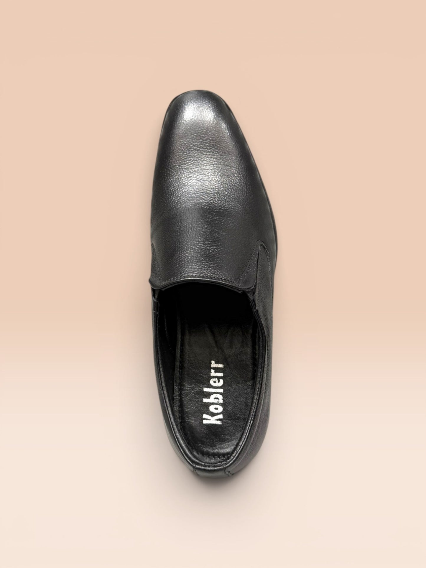 Black Formal Slip-On Shoes