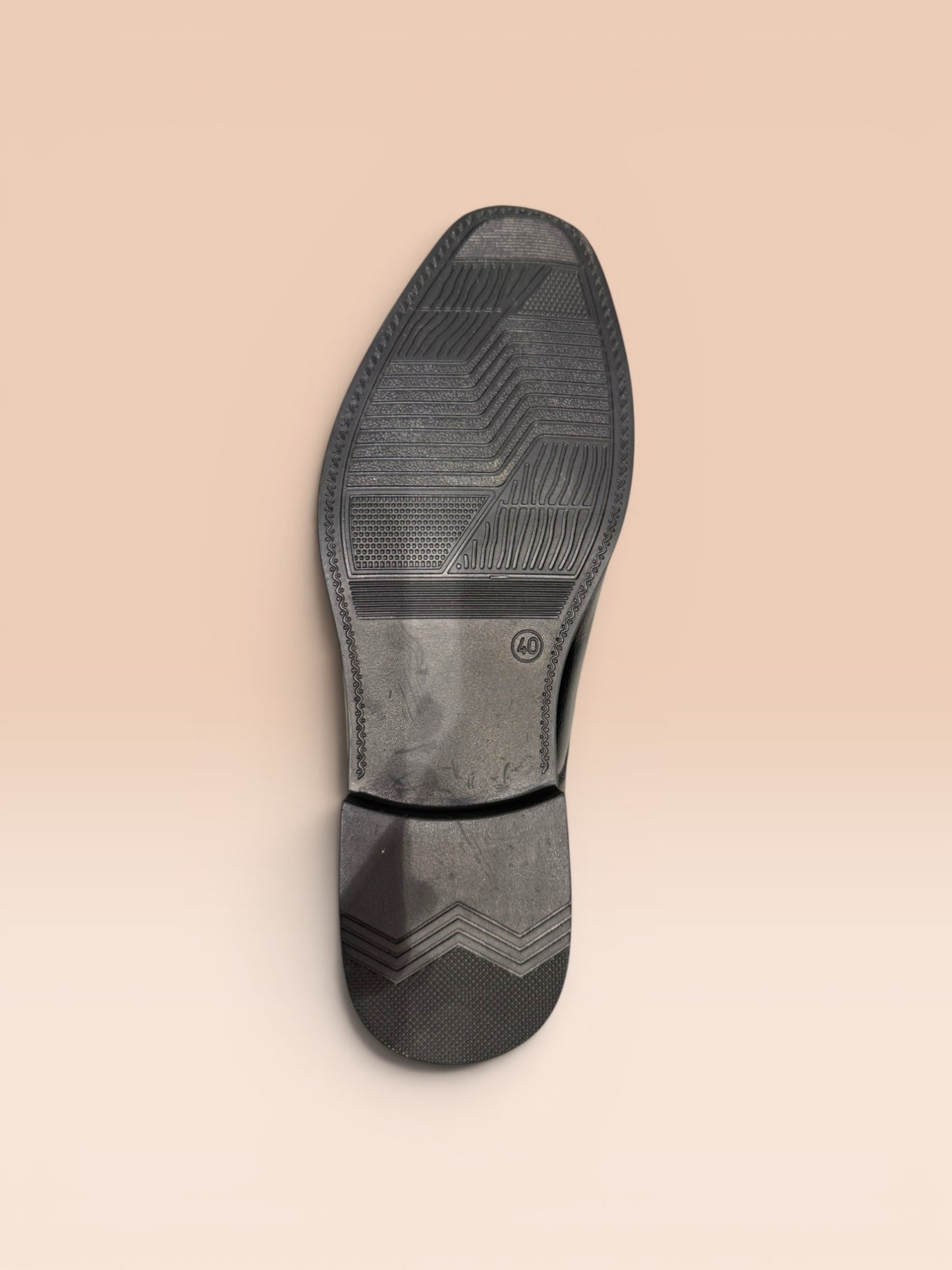 Black Formal Slip-On Shoes