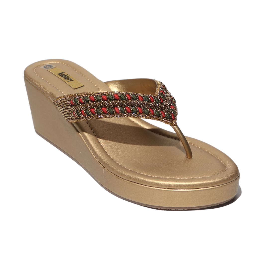 Multi- tone Strap Wedge