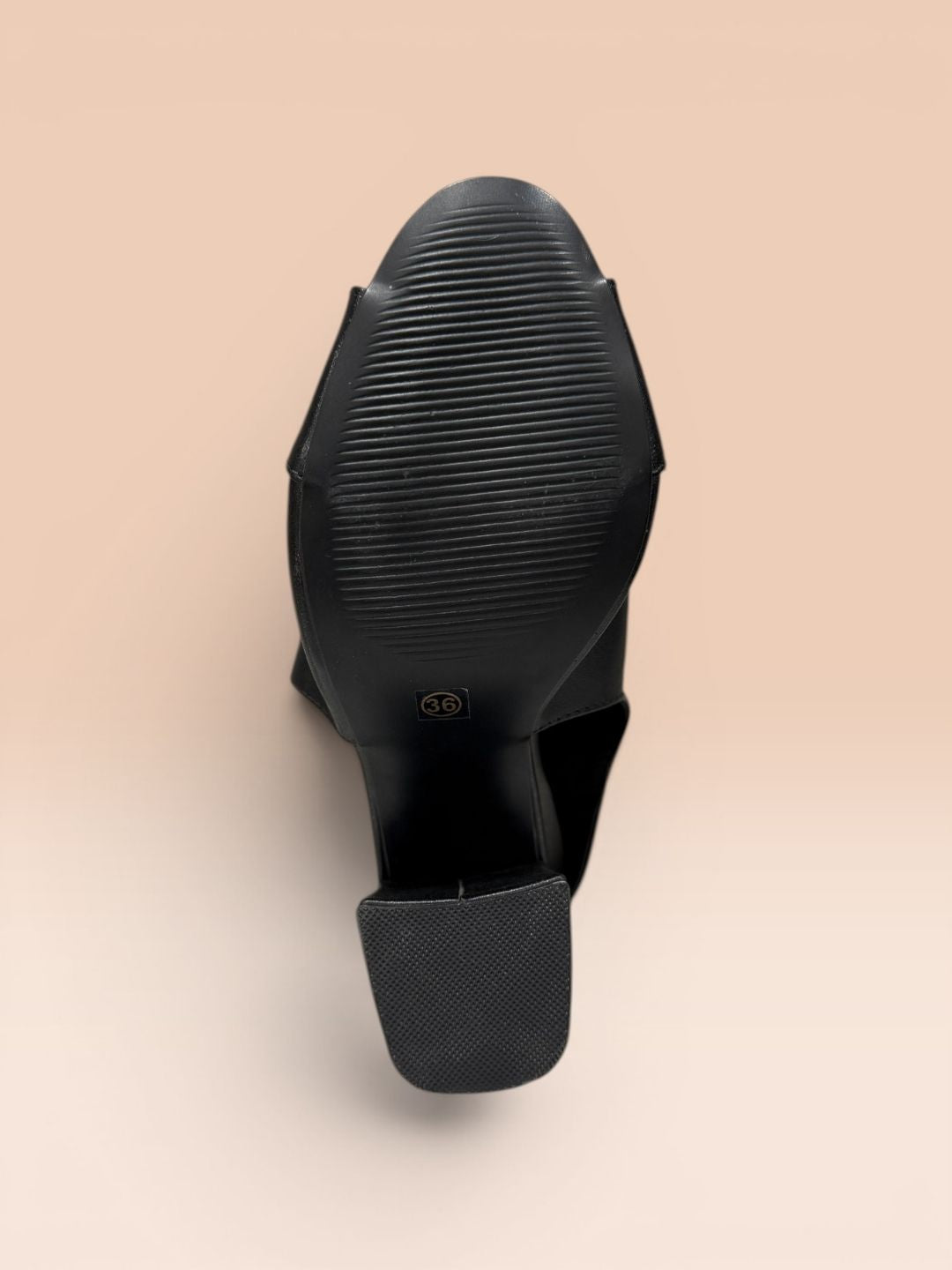 Black Women's Sleek Block Heels