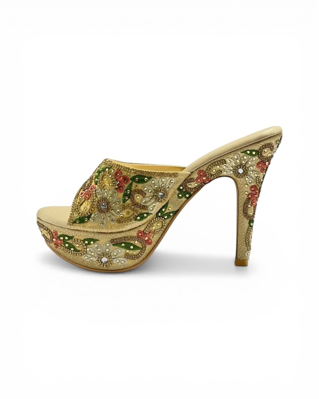 Ethnic Slim Heels