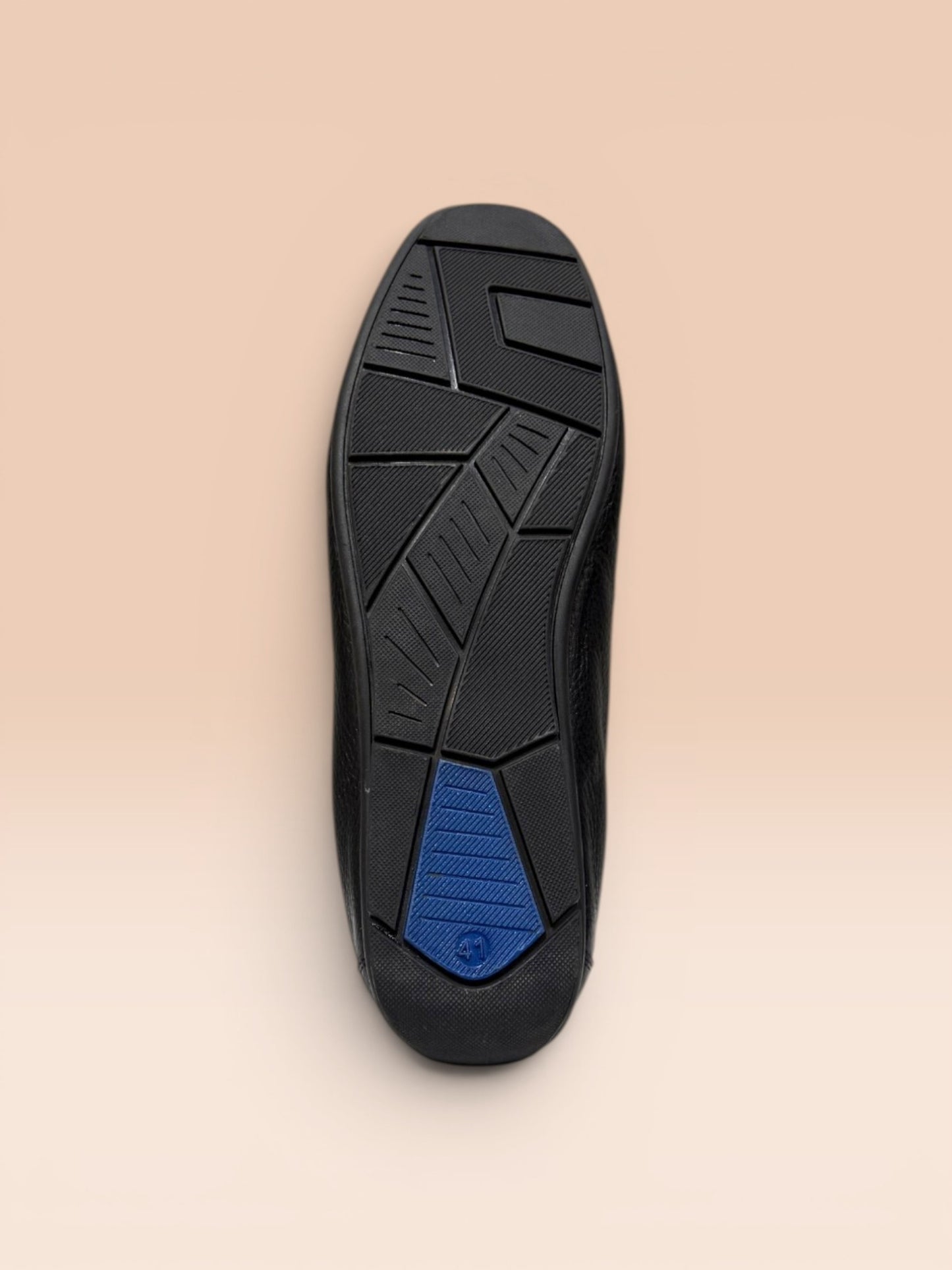 Black Leather Formal Loafers