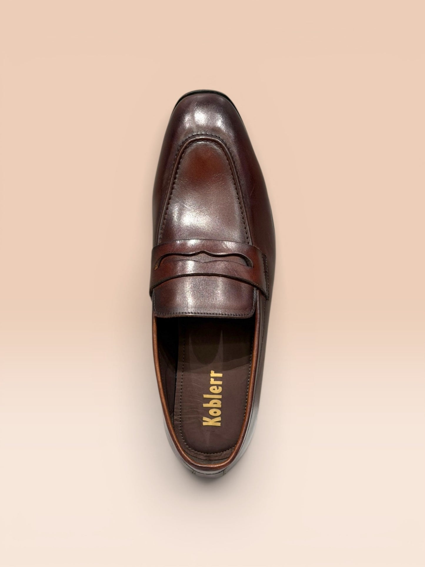 Brown Formal Penny Loafers