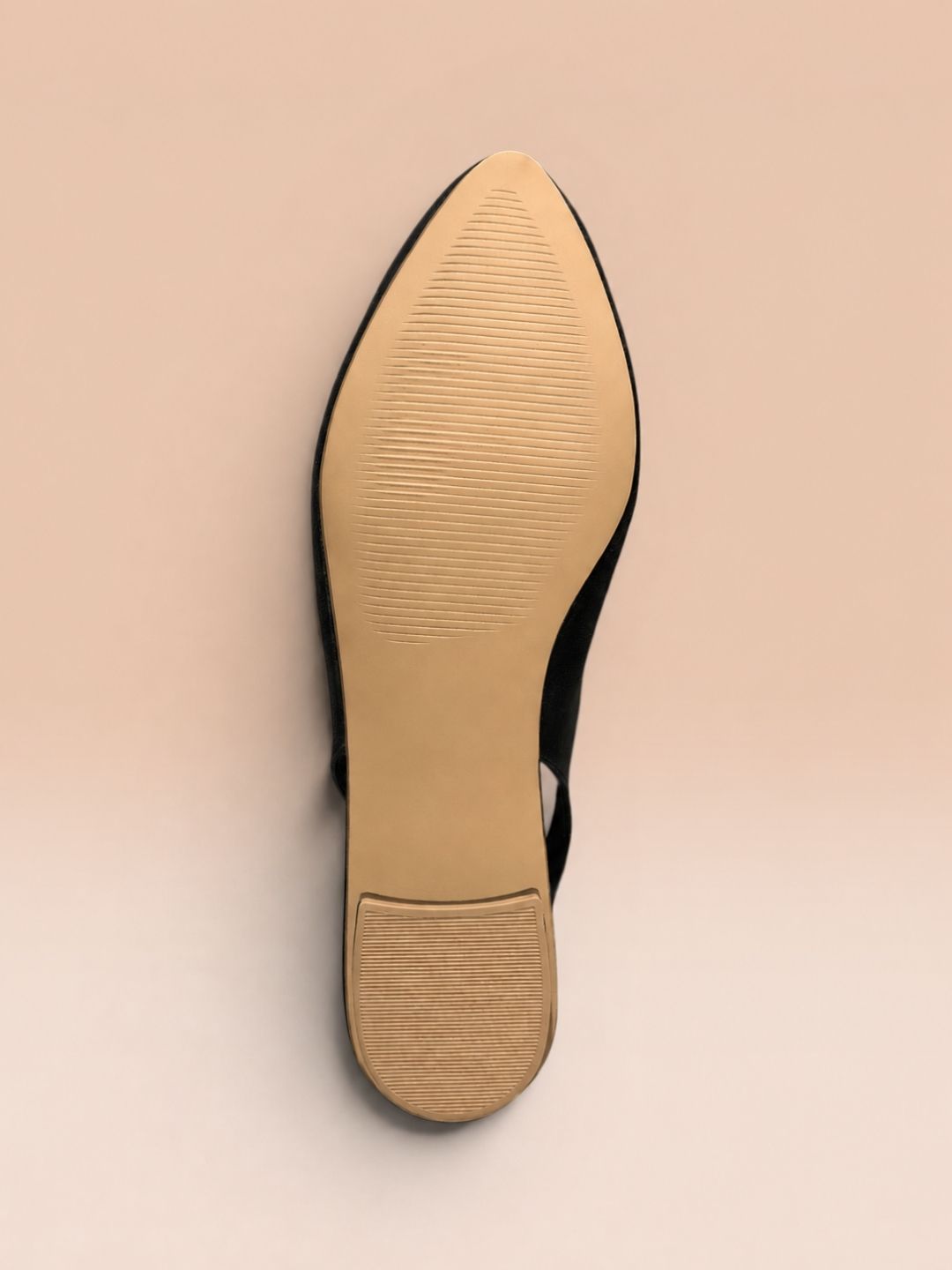 Black Pointed Casual Sandals