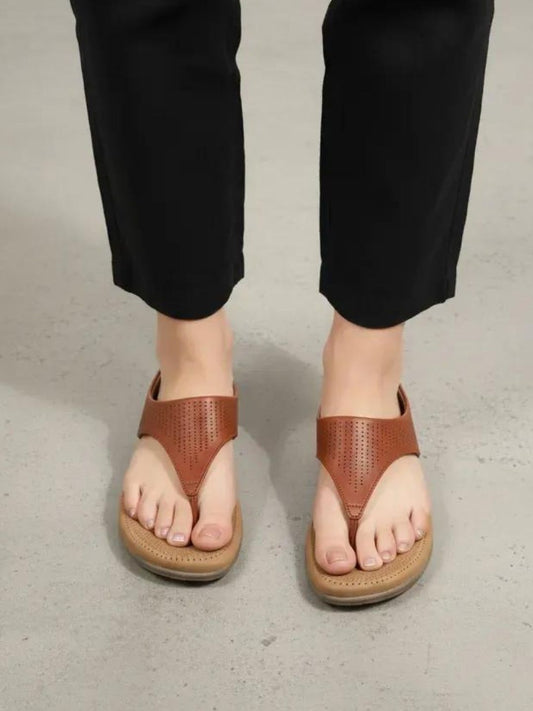 Tan Comfy Daily Sandals