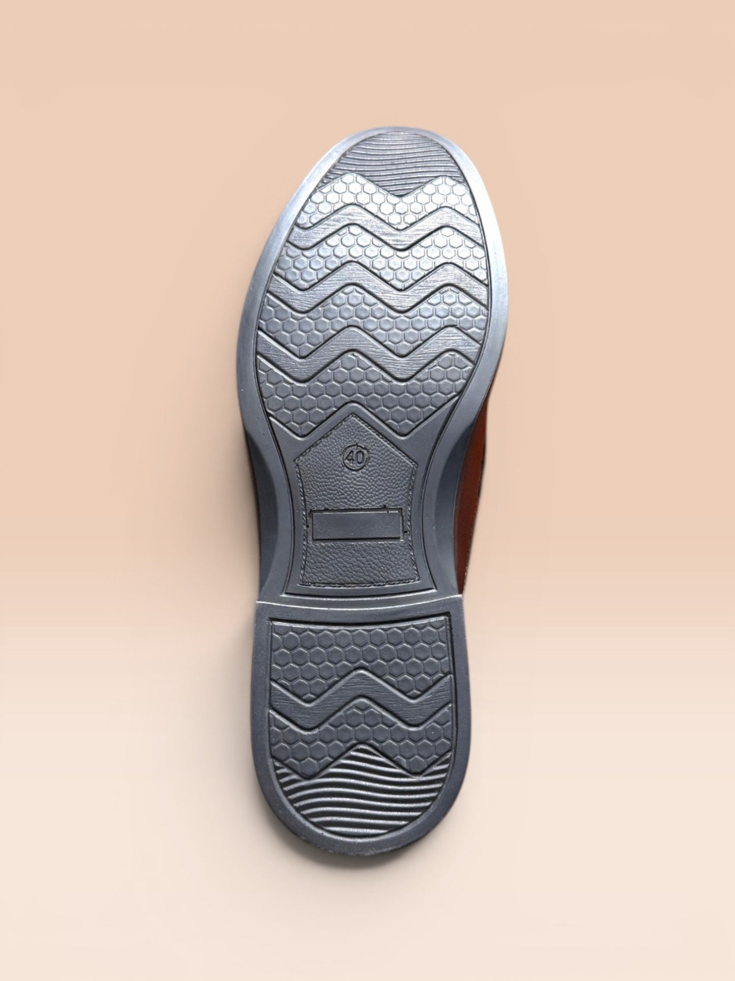 Brown Formal Slip-On Loafers