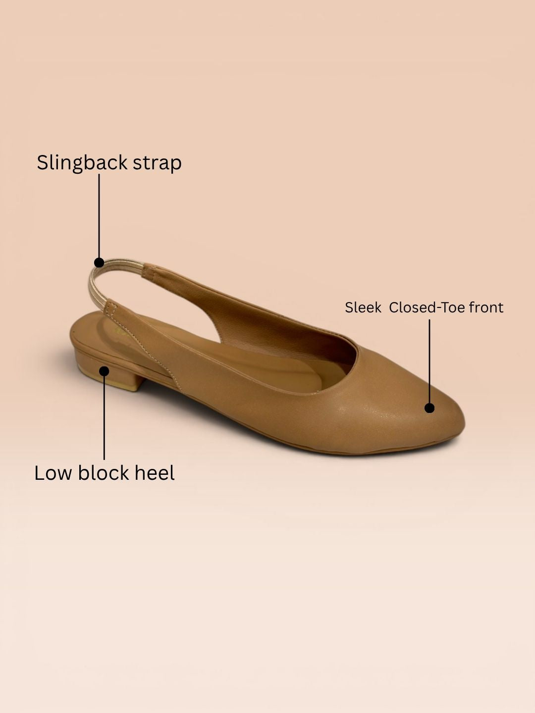 Beige Pointed Casual Sandals