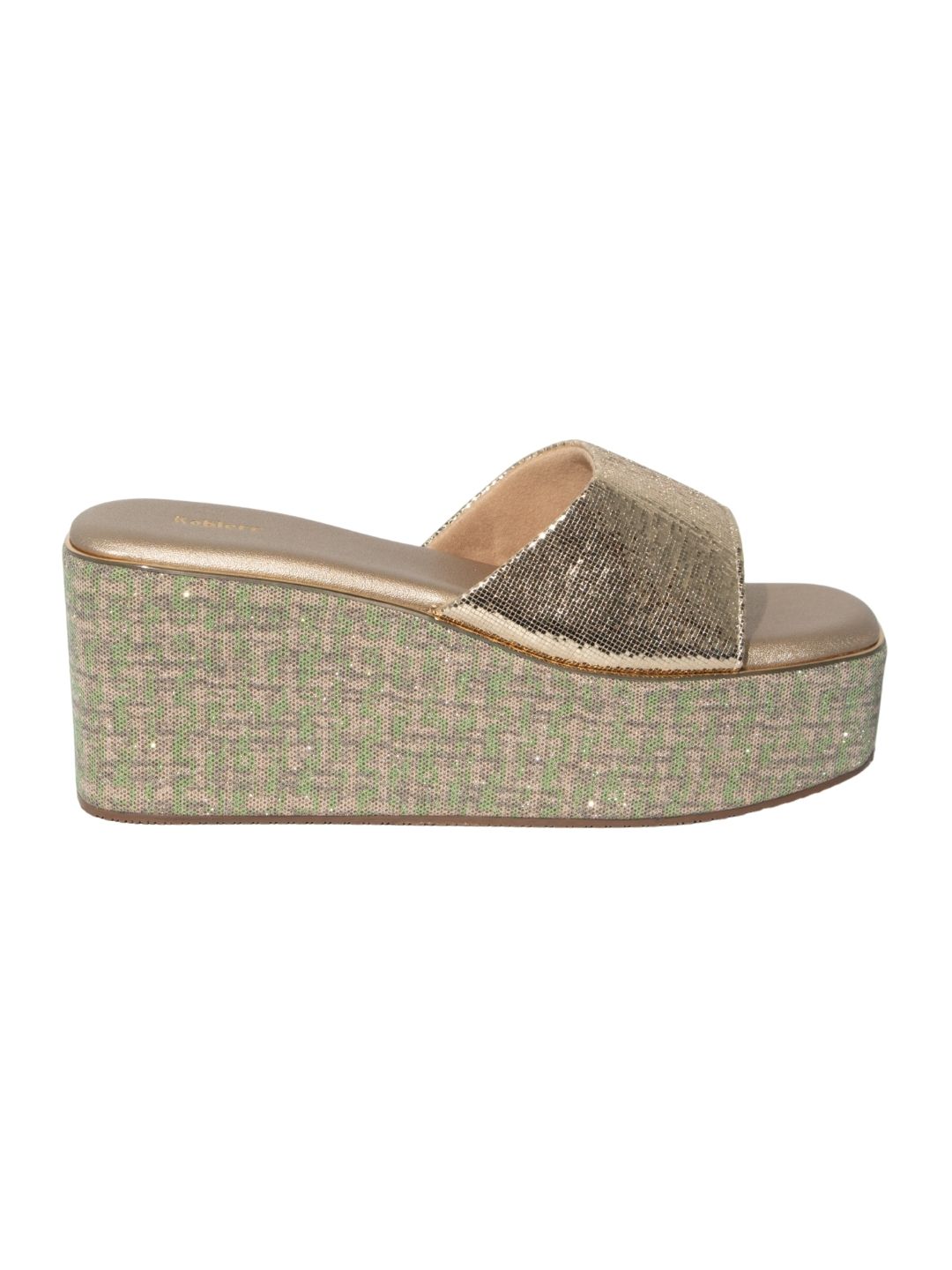 Gold Shimmer Wedges