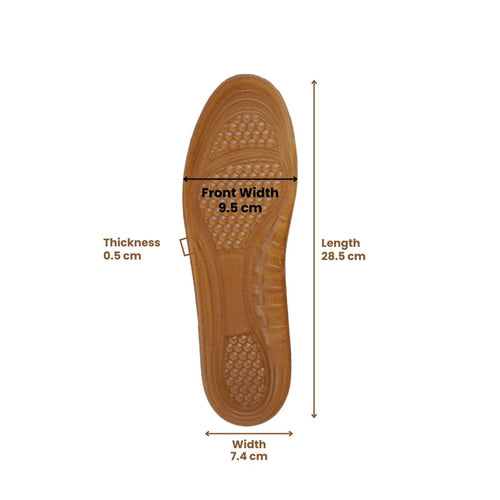 Helios Gel Insole for Flat Foot - Trim to Fit